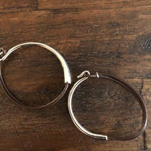 Bracelets -2pack -leather and silver clasp